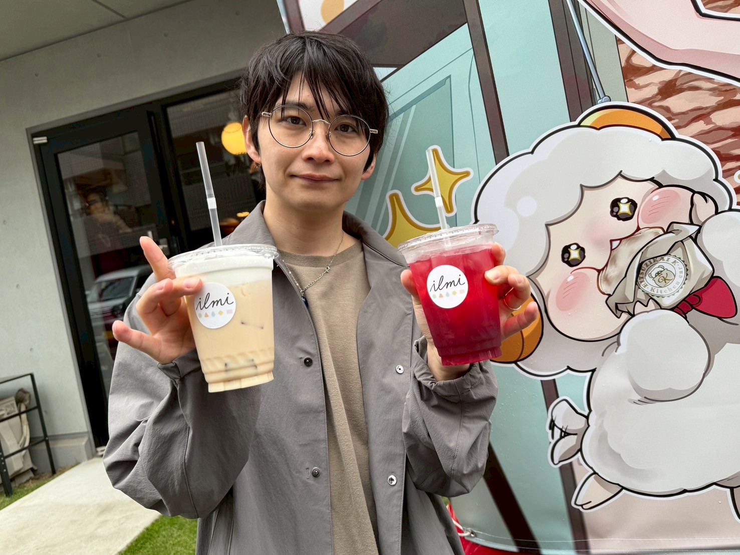 羊飼いKさん来場の様子